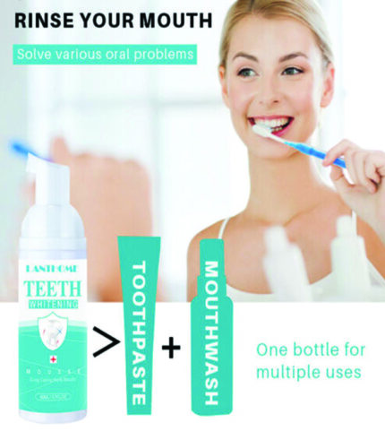 Tooth Brighten Oral Hygiene Toothpaste Instant Whitening Teeth Whitening Foam